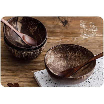 100% Natural Coconut Bowls