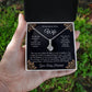To My Beautiful Wife...Your Loving Husband - Alluring Beauty Necklace