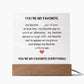 YOU'RE MY FAVORITE EVERYTHING! (Printed)