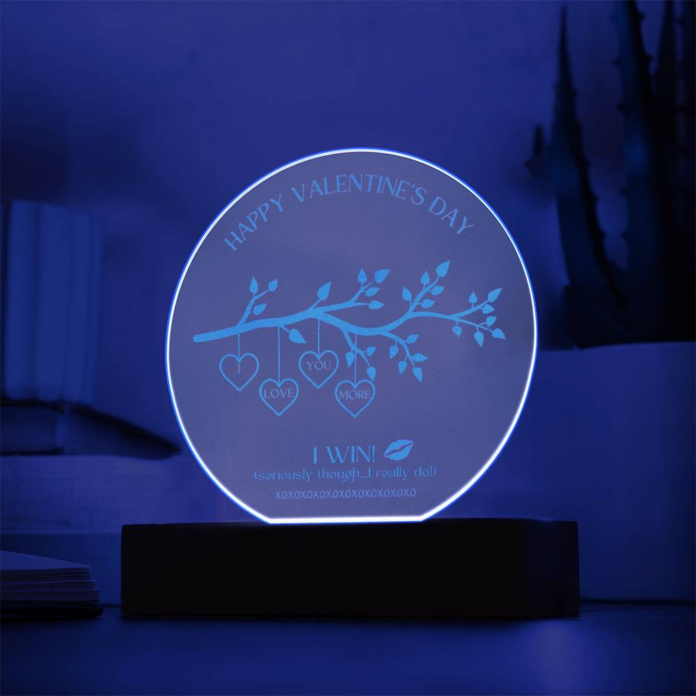 I LOVE YOU MORE - I WIN (Etched)