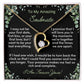 To My Amazing SOULMATE: The Forever Love Necklace - a radiant tribute to the timeless connection with your amazing soulmate.